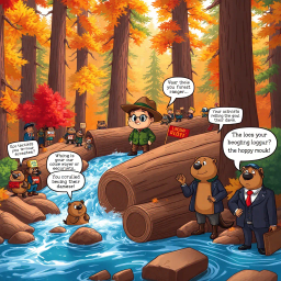 Log Jammed! - Text-based game