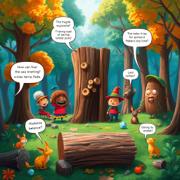 Whose Logs Are These, Anyway? - Text-based game