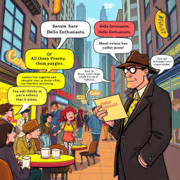 Whose Hello Is It Anyway? - Text-based game