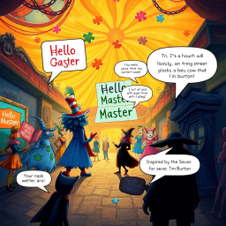 Whose Hello Is It Anyway? - Text-based game