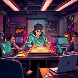 Touchscreen Turmoil - Text-based game
