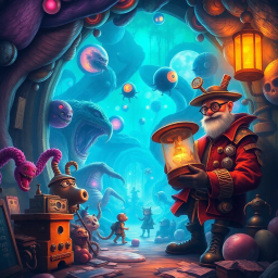 Epic Crafting: An Insane Journey Through the Multiverse - Text-based game