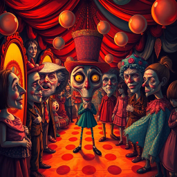 Whose Face Is It Anyway? - Text-based game