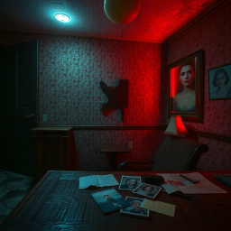 Whose Face Is It Anyway? - Text-based game