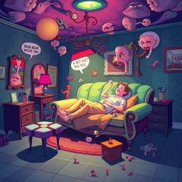 Whose Nightmare Is It, Anyway? - Text-based game