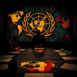 Diplomatic Duel: Shadows of Power - Text-based game