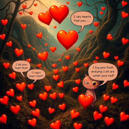 Whose Heart Is It Anyway? - Text-based game