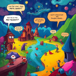 Metaquest: Whose Adventure Is It Anyway? - Text-based game