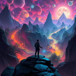 Spectrum Wars: Which Dimension Is It Anyway? - Text-based game