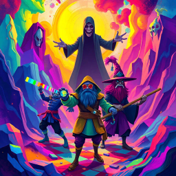 Spectrum Wars: Which Dimension Is It Anyway? - Text-based game