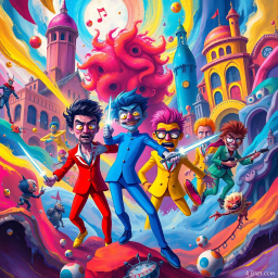 Spectrum Wars: Which Dimension Is It Anyway? - Text-based game