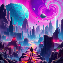 Spectrum Wars: Which Dimension Is It Anyway? - Text-based game