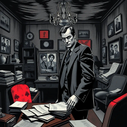 Whodunit: The Improper Frame-Up - Text-based game