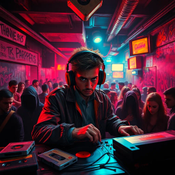 Murder on MixTape Lane - Text-based game