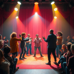 Whose Line Is It Anyway: The Game of Consequences - Text-based game