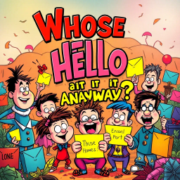 Whose Hello is It Anyway? - Text-based game