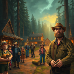 Whose Logs Are These, Anyway? - Text-based game