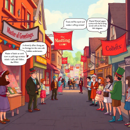 Whose Hello Is It Anyway? - Text-based game