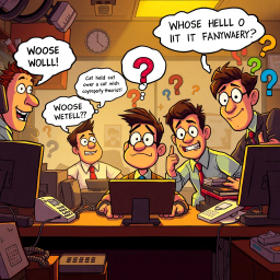 Whose Hello Is It Anyway? - Text-based game