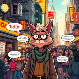 Whose Hello Is It Anyway? - Text-based game