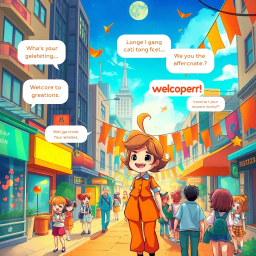 Whose Hello is it Anyway? - Text-based game