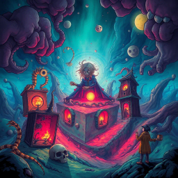 Whose Nightmare Is It, Anyway? - Text-based game