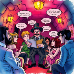 Whose Hello Is It Anyway? - Text-based game