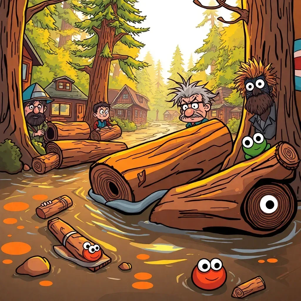 Log Jam: Who's Logs Are These, Anyway?