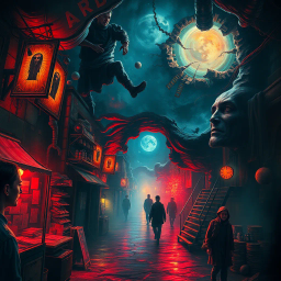 Nightmare Junction: Dreams Unraveled - Text-based game