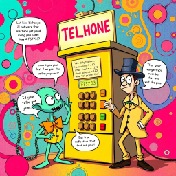 Whose Hello Is It Anyway? - Text-based game