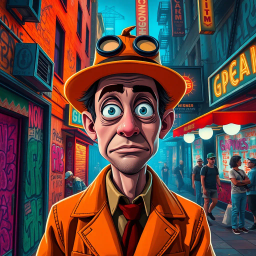 Whose Face Is It Anyway? - Text-based game