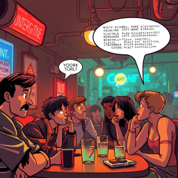 Cryptic Conversations - Text-based game