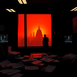 Shadows in the Capitol - Text-based game