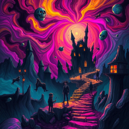 Whose Nightmare Is It Anyway? - Text-based game