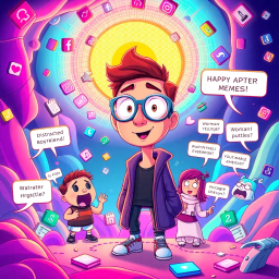 Memeception: Whose Hello Is It Anyway? - Text-based game