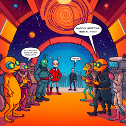 Whose Hello Is It Anyway? - Text-based game