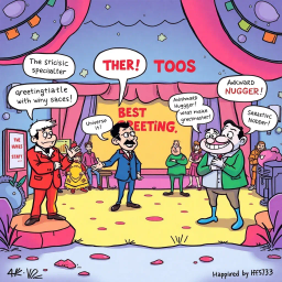 Whose Hello Is It Anyway? - Text-based game