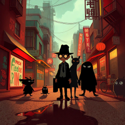 Whose Shadow Is It Anyway? - Text-based game