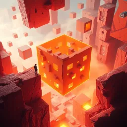 Spin Cube Adventure - Text-based game
