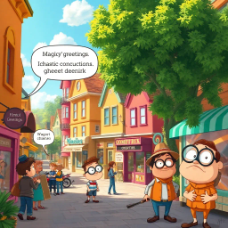 Whose Hello Is It Anyway? - Text-based game