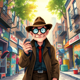 Whose Hello Is It Anyway? - Text-based game