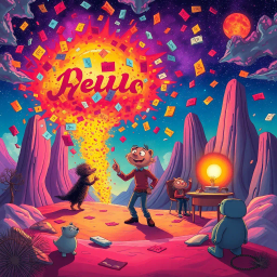 Whose Hellos Are These, Anyway? - Text-based game