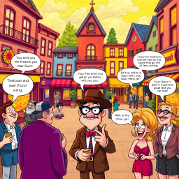 Whose Hello Is It Anyway? - Text-based game