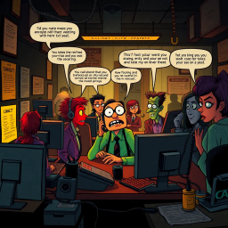 Whose Hello Is It Anyway? - Text-based game