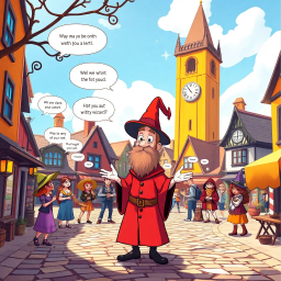 Whose Hello Is It Anyway? - Text-based game