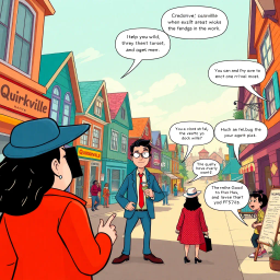 Whose Hello Is It Anyway? - Text-based game