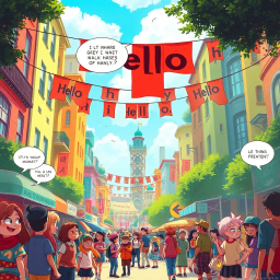 Whose Hello Is It Anyway? - Text-based game