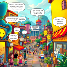 Whose Hello Is It Anyway? - Text-based game