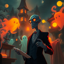 Spectral Contracts: Who You Gonna Call? - Text-based game