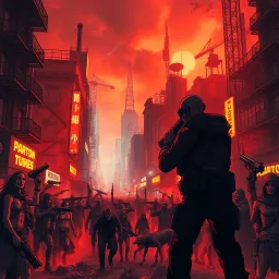 Necro-Nexus: Last Stand - Text-based game
